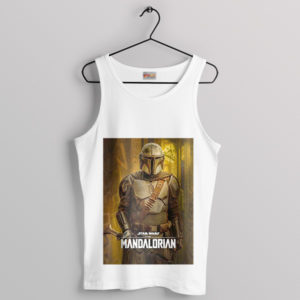 This is the Way Mandalorian Bounty White Tank Top