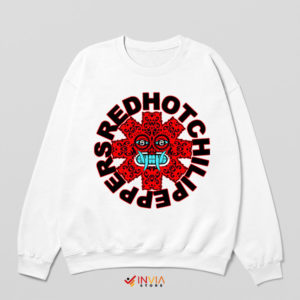 Tiki Face Cartoon RHCP Logo Sweatshirt