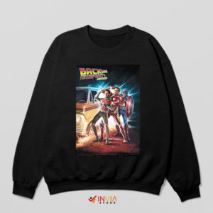 Time-Travel Meme Avengers Endgame Black Sweatshirt