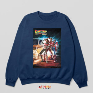 Time-Travel Meme Avengers Endgame Navy Sweatshirt