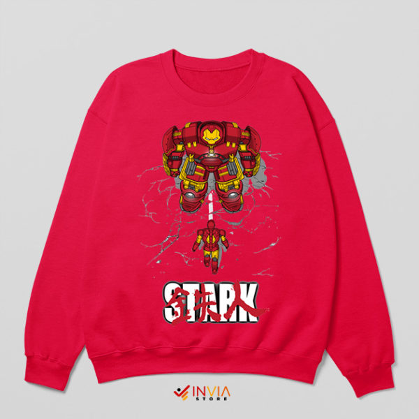 Tony Stark Hulkbuster Armor Red Sweatshirt