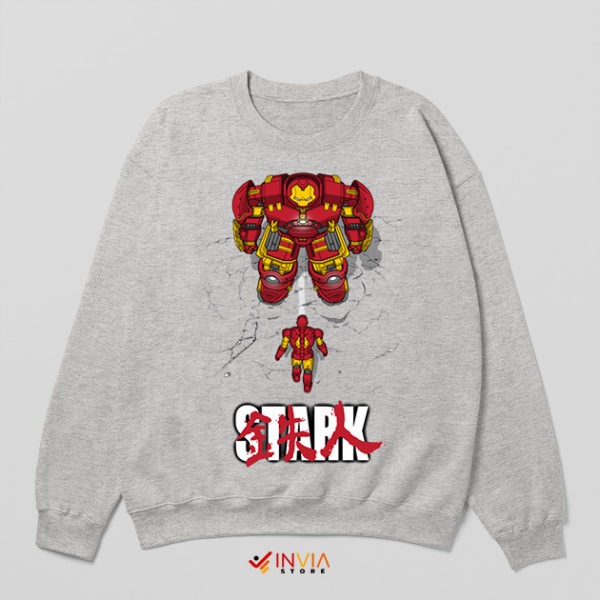 Tony Stark Hulkbuster Armor Sport Grey Sweatshirt