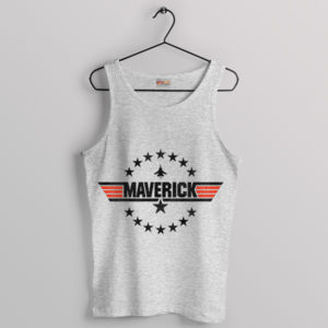 Top Gun 2 Maverick Distressed Sport Grey Tank Top