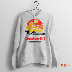 Tour Tatooine Sunset With Repulsorlift Sport Grey Hoodie