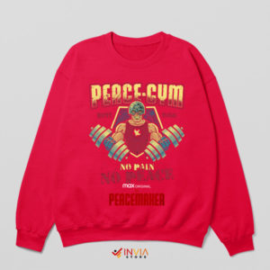 Train Gym to Bring Peace Peacemaker Red Sweatshirt