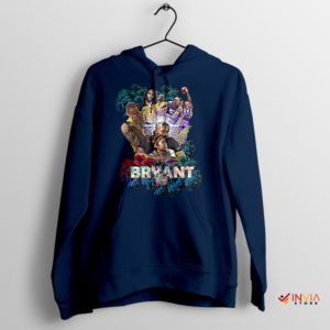 Tribute to Basketball Bryant and Gigi Navy Hoodie