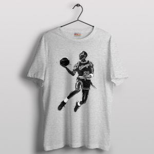 Tribute to the GOAT MJ Bulls Legend Sport Grey T-Shirt