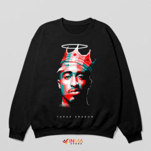 Tupac Shakur Majesty KING of Hip-Hop Sweatshirt