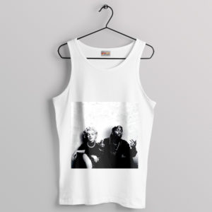 Tupac Shakur Meets Marilyn Monroe White Tank Top