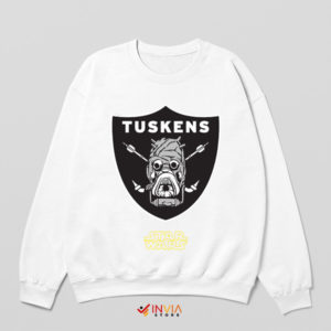 Tusken Raiders Of Oakland White Sweatshirt