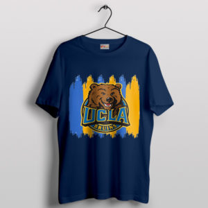 UCLA Bruins Football Colors Art Navy T-Shirt