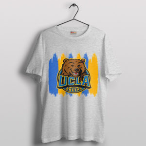 UCLA Bruins Football Colors Art Sport Grey T-Shirt