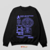 USS Enterprise Infographic Star Trek Sweatshirt