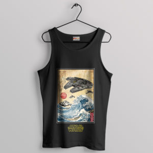 Ukiyo-e Universe Millennium Falcon Tank Top