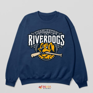 Unisex Fit Charleston RiverDogs Navy Sweatshirt