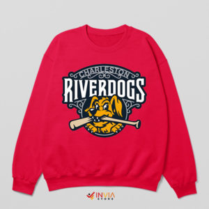 Unisex Fit Charleston RiverDogs Red Sweatshirt