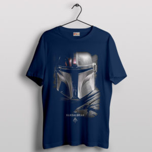 Unlock the Shiny Mysterious Mandalorian Navy T-Shirt