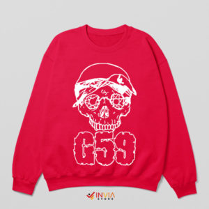 Urban Vibe G 59 Records Red Sweatshirt