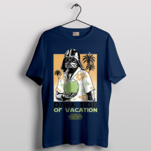 Vacation Dark Side of The Force Navy T-Shirt