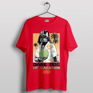 Vacation Dark Side of The Force Red T-Shirt