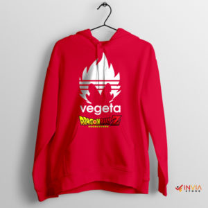 Vegeta Super Saiyan 5 Adidas Red Hoodie