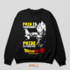 Vegeta Super Saiyan God Pride Sweatshirt