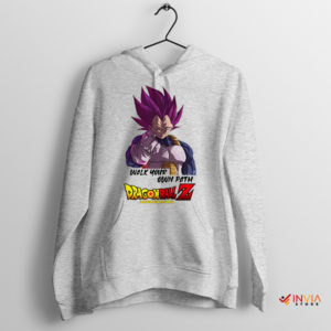 Vegeta's Path to Ultra Ego DBZ Sport Grey Hoodie