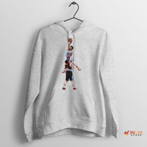 Vertical Limit Ja Morant Jump Over Sport Grey Hoodie