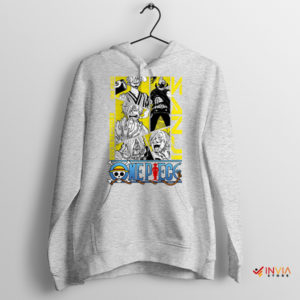 Vinsmoke Sanji Lighter Graphic Art Sport Grey Hoodie