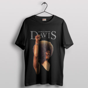 Vintage Angela Yvonne Davis Black T-Shirt