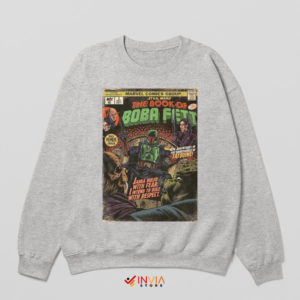 Vintage Book Boba Fett Tatooine Sport Grey Sweatshirt