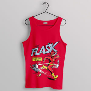 Vintage Comic The Flash Marathon Red Tank Top