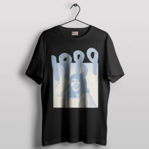 Vintage Graphic Taylor Swift 1989 Era Black T-Shirt