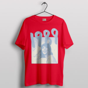 Vintage Graphic Taylor Swift 1989 Era Red T-Shirt