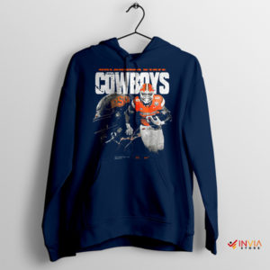 Vintage-Inspired Cowboys Ollie Gordon Navy Hoodie