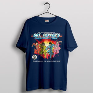 Vintage Sgt. Pepper's Rock n Roll Navy T-Shirt