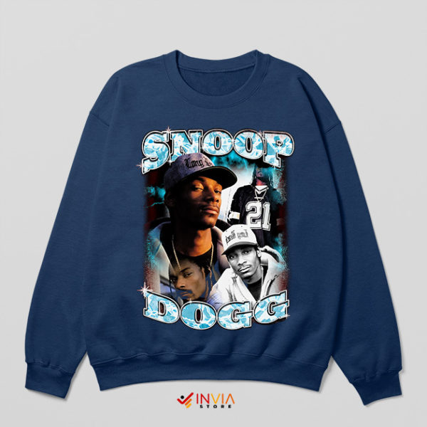 Vintage Snoop Dogg Alive Merch Navy Sweatshirt