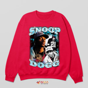 Vintage Snoop Dogg Alive Merch Red Sweatshirt