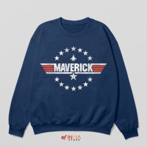 Vintage Symbol Top Gun 2 Maverick Navy Sweatshirt