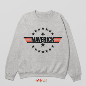 Vintage Symbol Top Gun 2 Maverick Sport Grey Sweatshirt