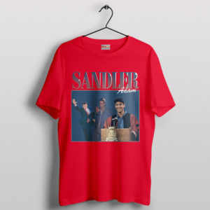 Vintage Young Adam Sandler Movie Red T-Shirt