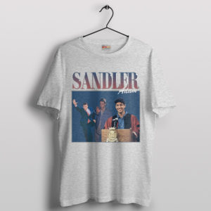 Vintage Young Adam Sandler Movie Sport Grey T-Shirt