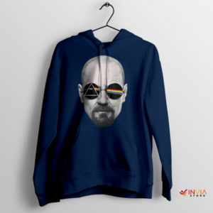 Walter White Dark Side Pink Floyd Navy Hoodie