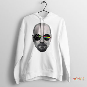 Walter White Dark Side Pink Floyd White Hoodie