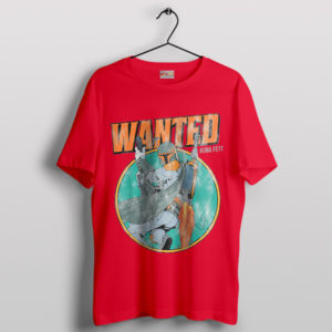 Wanted Star Wars Boba Fett Series Red T-Shirt