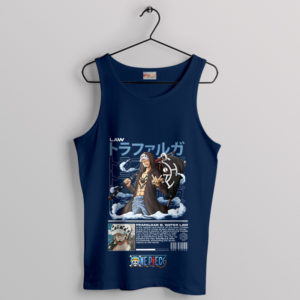 Warlord of the Sea Law One Piece Navy Tank Top