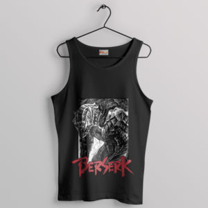 Warrior in the Shadows Guts Anime Black Tank Top