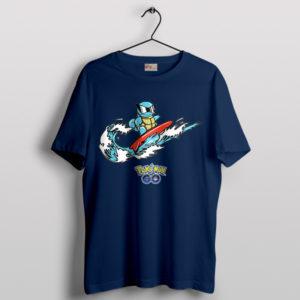 Wartortle Adventure Nike Swoosh Navy T-Shirt