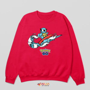 Wartortle Pokémon Go x Nike Red Sweatshirt