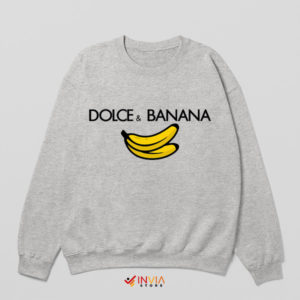 Wear the Fun Dolce and Banana Sport Grey Sweatshirt